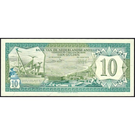 Antilles Néerlandaises - Pick 16b - 10 gulden - 01/06/1984 - Etat : NEUF
