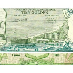 Antilles Néerlandaises - Pick 16b - 10 gulden - 01/06/1984 - Etat : NEUF