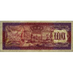 Antilles Néerlandaises - Pick 19b - 100 gulden - 09/12/1981 - Etat : NEUF