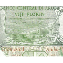Aruba - Pick 1 - 5 florin - 01/01/1986 - Etat : NEUF