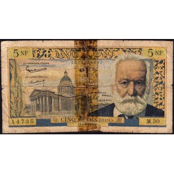 F 56-04 - 03/12/1959 - 5 nouv. francs - Victor Hugo - Série M.30 - Etat : AB