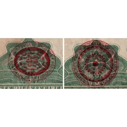 Gouvernement Provisoire du Mexique - Pick S 702b - 5 pesos - Série B - 17/12/1914 - Etat : TTB