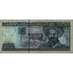 Cuba - Pick 122n - 20 pesos - Série CX-18 - 2020 - Etat : NEUF