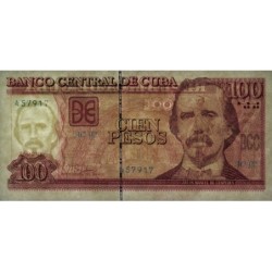 Cuba - Pick 129l - 100 pesos - Série AP-22 - 2021 - Etat : NEUF
