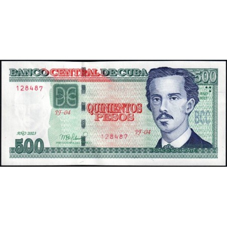Cuba - Pick 131e - 500 pesos - Série IF-04 - 2023 - Etat : NEUF