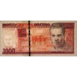 Cuba - Pick 132c - 1'000 pesos - Série JC-36 - 2023 - Etat : NEUF