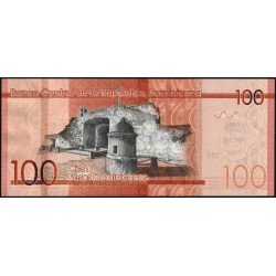 Rép. Dominicaine - Pick 190h - 100 pesos dominicanos - Série DA - 2023 - Etat : NEUF