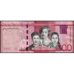 Rép. Dominicaine - Pick 191h - 200 pesos dominicanos - Série GX - 2023 - Etat : NEUF