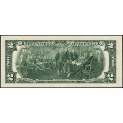 Etats Unis - Pick 545 - 2 dollars - Série L B - 2017 A - San Francisco - Etat : NEUF