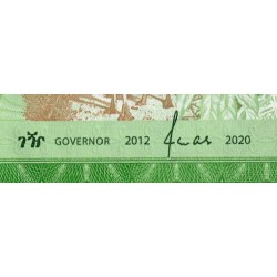 Ethiopie - Pick 53a - 10 birr - Série CG - 2020 - Etat : NEUF