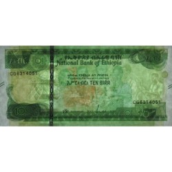 Ethiopie - Pick 53a - 10 birr - Série CG - 2020 - Etat : NEUF