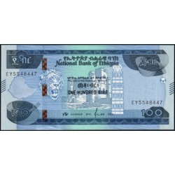 Ethiopie - Pick 55b_1 - 100 birr - Série EY - 2023 - Etat : NEUF