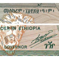 Ethiopie - Pick 41b - 1 birr - Série EM - 1991 - Etat : TTB