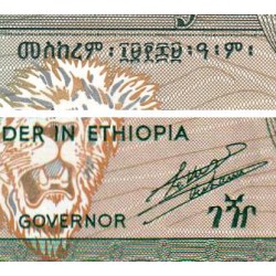 Ethiopie - Pick 41b - 1 birr - Série EM - 1991 - Etat : SUP