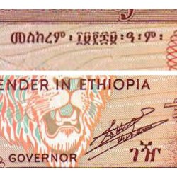 Ethiopie - Pick 43b - 10 birr - Série UD - 1991 - Etat : SUP+