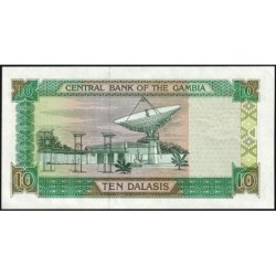 Gambie - Pick 17a - 10 dalasis - Série B - 1996 - Etat : NEUF