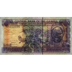 Gambie - Pick 23a - 50 dalasis - Série C - 2001 - Etat : NEUF