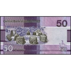 Gambie - Pick 40c - 50 dalasis - Série C - 2023 - Etat : NEUF