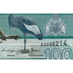 Gambie - Pick 41c - 100 dalasis - Série D - 2023 - Variété - Etat : NEUF