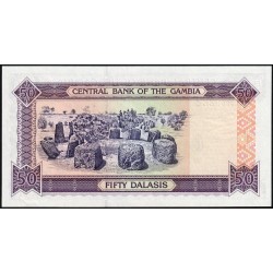 Gambie - Pick 23c - 50 dalasis - Série C - 2005 - Etat : NEUF