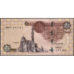 Egypte - Pick 71a - 1 pound - Série ‭589/ ل  - 07/08/2017 - Etat : NEUF