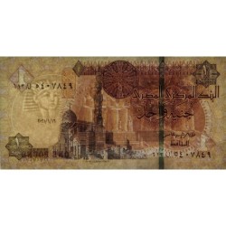 Egypte - Pick 71a - 1 pound - Série ‭613/ ل  - 16/09/2021 - Etat : NEUF
