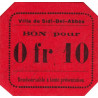 Algérie - Sidi-Bel-Abbès 7a - 0,10 franc - 1916 - Etat : NEUF