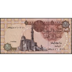 Egypte - Pick 50g_2b - 1 pound - Série ‭522/ ل - 25/03/2007 - Etat : NEUF
