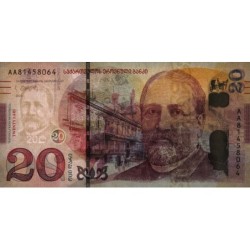 Géorgie - Pick 78b - 20 lari - Série AA - 2021 - Etat : NEUF