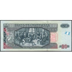 Guatémala - Pick 124h - 20 quetzales - Série E E - 13/02/2019 - Etat : NEUF