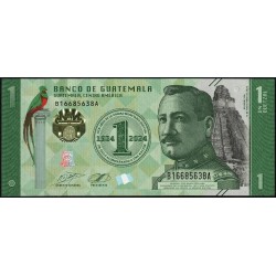 Guatémala - Pick 129 - 1 quetzal - Série B A - 05/11/2023 - Commémoratif - Etat : NEUF