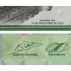 Guatémala - Pick 129 - 1 quetzal - Série B A - 05/11/2023 - Commémoratif - Etat : NEUF