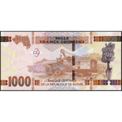 Guinée - Pick 48c - 1'000 francs guinéens - Série HL - 2018 - Etat : NEUF