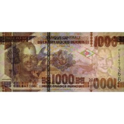Guinée - Pick 48c - 1'000 francs guinéens - Série HL - 2018 - Etat : NEUF