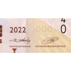 Guinée - Pick 48d - 1'000 francs guinéens - Série HT - 2022 - Etat : NEUF