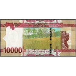 Guinée - Pick 49Ab - 10'000 francs guinéens - Série RB - 2020 - Etat : NEUF