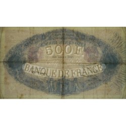 F 30-29 - 09/08/1926 - 500 francs - Bleu et rose - Série G.826 - Etat : TB+