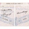 F 30-36 - 27/04/1933 - 500 francs - Bleu et rose - Série U.2194 - Etat : B