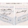 F 30-37 - 19/03/1936 - 500 francs - Bleu et rose - Série W.2224 (remplacement) - Etat : TB+