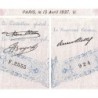 F 30-38 - 15/04/1937 - 500 francs - Bleu et rose - Série F.2555 - Etat : TTB