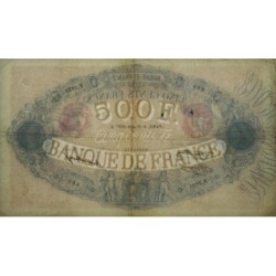 F 30-38 - 10/06/1937 - 500 francs - Bleu et rose - Série R.2623 - Etat : TB+ à TTB