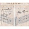 F 31-02 - 26/08/1937 - 500 francs - Bleu et rose modifié - Série Q.2676 - Etat : B