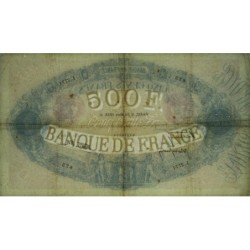 F 31-06 - 24/03/1938 - 500 francs - Bleu et rose modifié - Série L.2771 - Etat : TB+