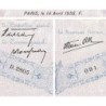 F 31-08 - 14/04/1938 - 500 francs - Bleu et rose modifié - Série D.2805 - Etat : TTB-