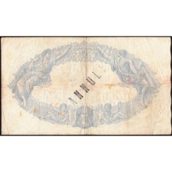 F 31-14 - 09/06/1938 - 500 francs - Bleu et rose modifié - Série X.2961 - Annulé - Etat : TB-