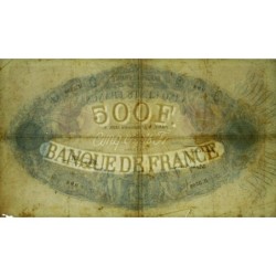 F 31-40 - 21/09/1939 - 500 francs - Bleu et rose modifié - Série H.3588 - Etat : TB-