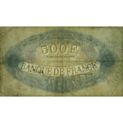 F 31-48 - 16/11/1939 - 500 francs - Bleu et rose modifié - Série Y.3767 - Etat : B+