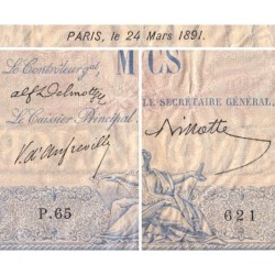 F 36-03 - 24/03/1981 - 1000 francs - Bleu et rose - Série P.65 - Etat : TTB