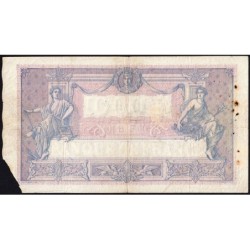 F 36-34 - 19/08/1919 - 1000 francs - Bleu et rose - Série L.1278 - Etat : AB