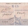 F 36-37 - 10/02/1921 - 1000 francs - Bleu et rose - Série E.1514 - Etat : TB-